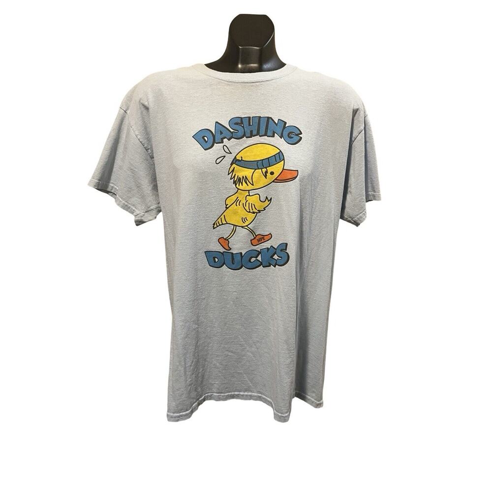 Dashing Ducks Graphic T-Shirt - Gildan - Size Large (L)